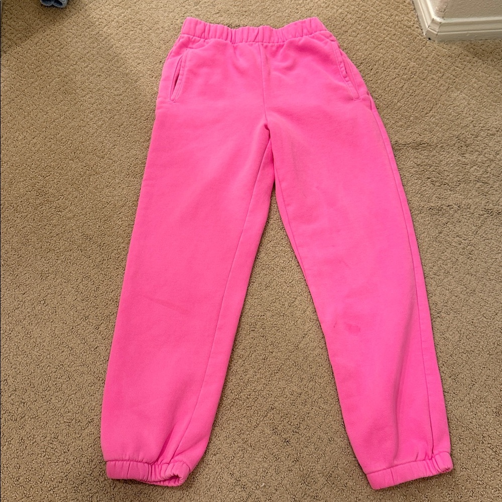 GAP XS Hot Pink Sweatpants